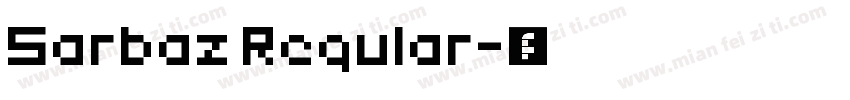 Sarbaz Regular字体转换
